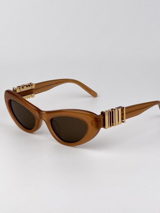 Loewe SLIM Women Sunglasses – Brown Cat Eye (LW40156U 50E) – New & Authentic main image 4